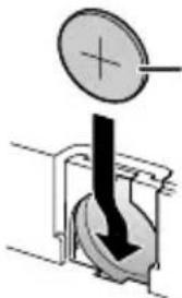 SHARP VL-Z5E - Installing the Memory Battery - 3