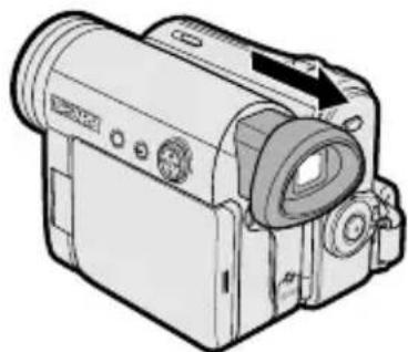 SHARP VL-Z5E - Using the Viewfinder - 2