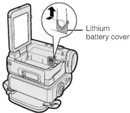 SHARP VL-Z5E - Installing the Memory Battery - 2