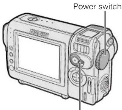 SHARP VL-NZ100U - Selecting the Camcorder Mode - 1