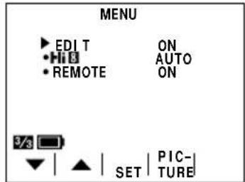 SHARP VL-AH150U - Setting Edit Mode - 3