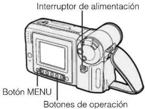 SHARP VL-AH150U - Selección de idioma para la visualización en pantalla - 1