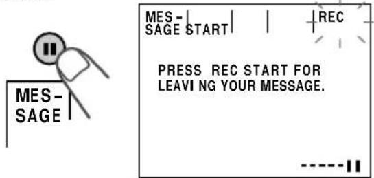 SHARP VL-AH150U - Self-recording Message - 2