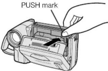 SHARP VL-AH150U - Inserting a Cassette - 3