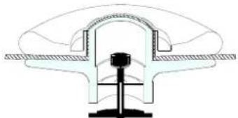 ZODIAC Cadet 240 Aero - THE SEMI-RECESSED VALVES - 3