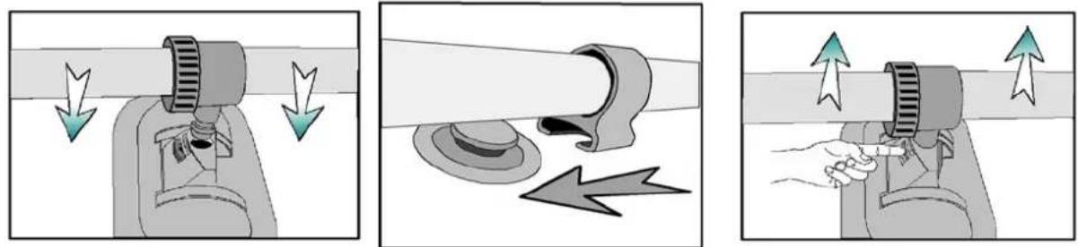 ZODIAC Cadet 310 Solid - TO ASSEMBLE AND INSTALL THE OARS: - 3
