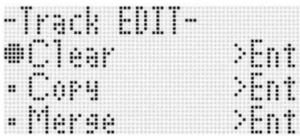 CASIO CTK-6250 - Pour éditer une piste - 1