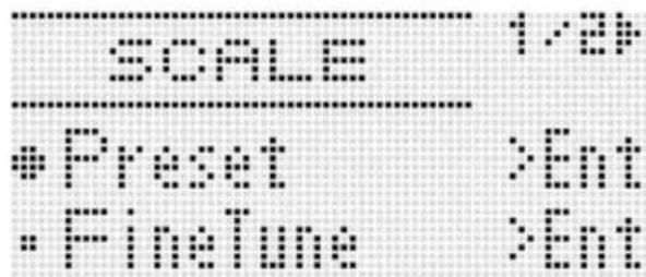 SCALE Preset Finetune
