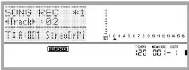 SONG RED +1 4Track+02 T: A:001 Streuropi TEMP MEASURE BEAT 120 00 1-1