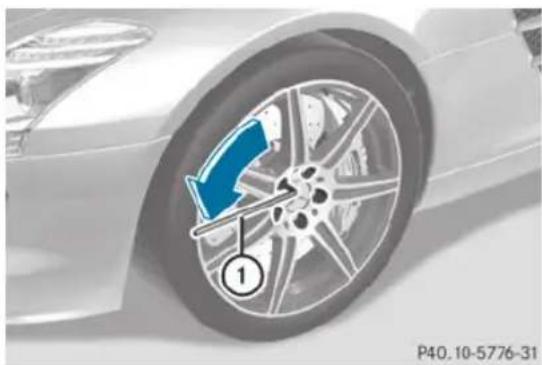 Mercedes-Benz SLS AMG Roadster (2014) - WARNING - 2