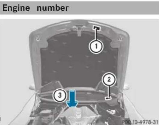 Mercedes-Benz SLS AMG Roadster (2014) - Identification plates - 5