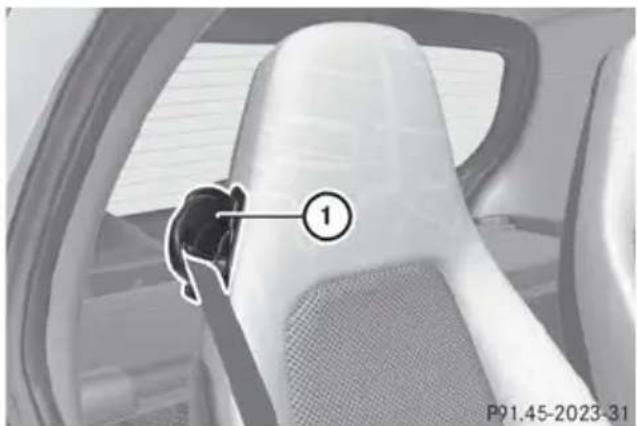 SMART Fortwo electric drive (2014) - Siège du passager - 1