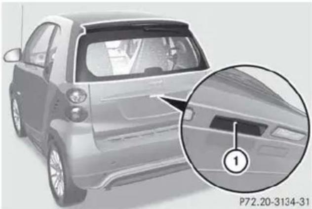 SMART Fortwo electric drive (2014) - Fonction drive lock - 1