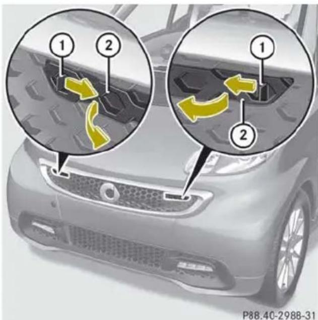 SMART Fortwo electric drive (2014) - Dépose - 1