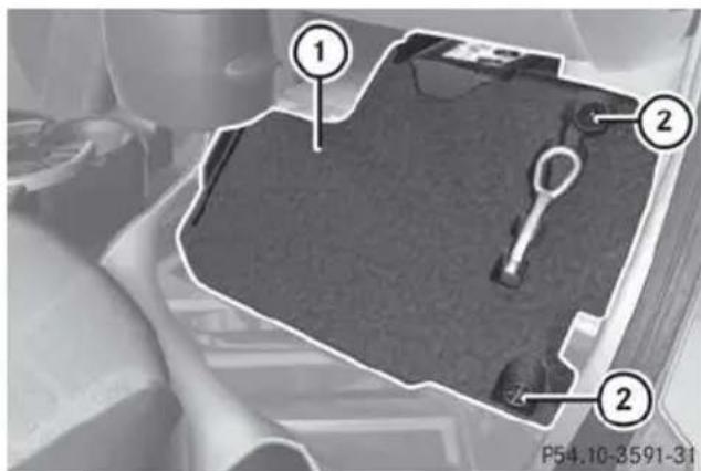 SMART Fortwo electric drive (2014) - Dépose de la batterie - 1