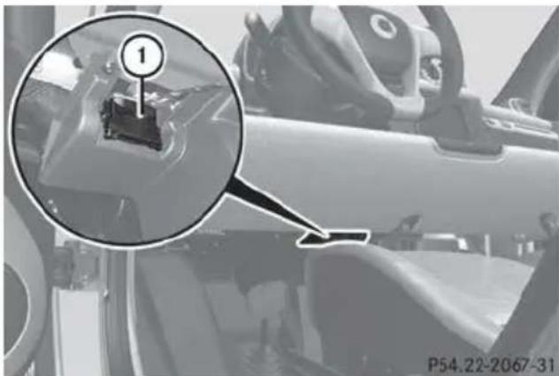 SMART Fortwo electric drive (2014) - Prise de diagnostic - 1