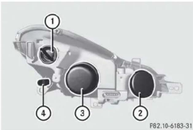 SMART Fortwo electric drive (2014) - Remplacement des ampoules avant - 1