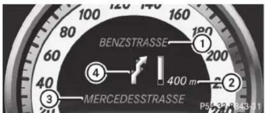 Mercedes-Benz C-Class Coupe (2012) - Changement de direction annoncé sans changement de voie - 1