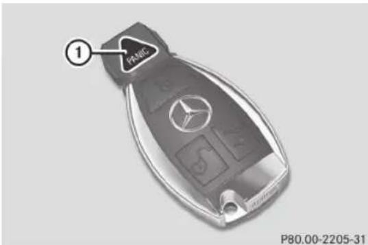 Mercedes-Benz SLS AMG Coupe (2012) - Alarme de panique - 1