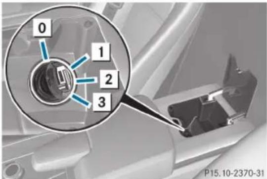 Mercedes-Benz SLS AMG Coupe (2012) - Clé SmartKey - 1
