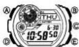 CASIO G-Shock G9300-1 Mudman - Illumination - 1