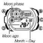 CASIO G-Shock G9300-1 Mudman - Using the Moon Data - 1