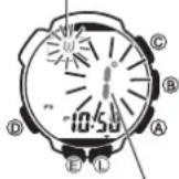 CASIO Pro Trek PRG-240-1ER - To perform magnetic declination correction - 1