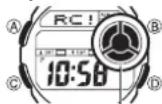 CASIO Radio Controlled WV-200DE-1AVER - To perform manual receive - 1