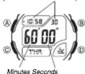 CASIO Radio Controlled WV-58DE-1AVEF - Countdown Timer - 1