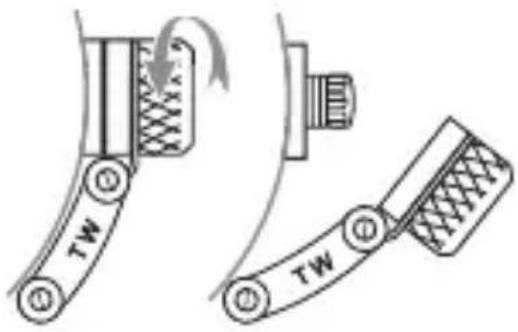 TW Steel CE2001 CEO Tonneau - USE OF THE CROWN - 1