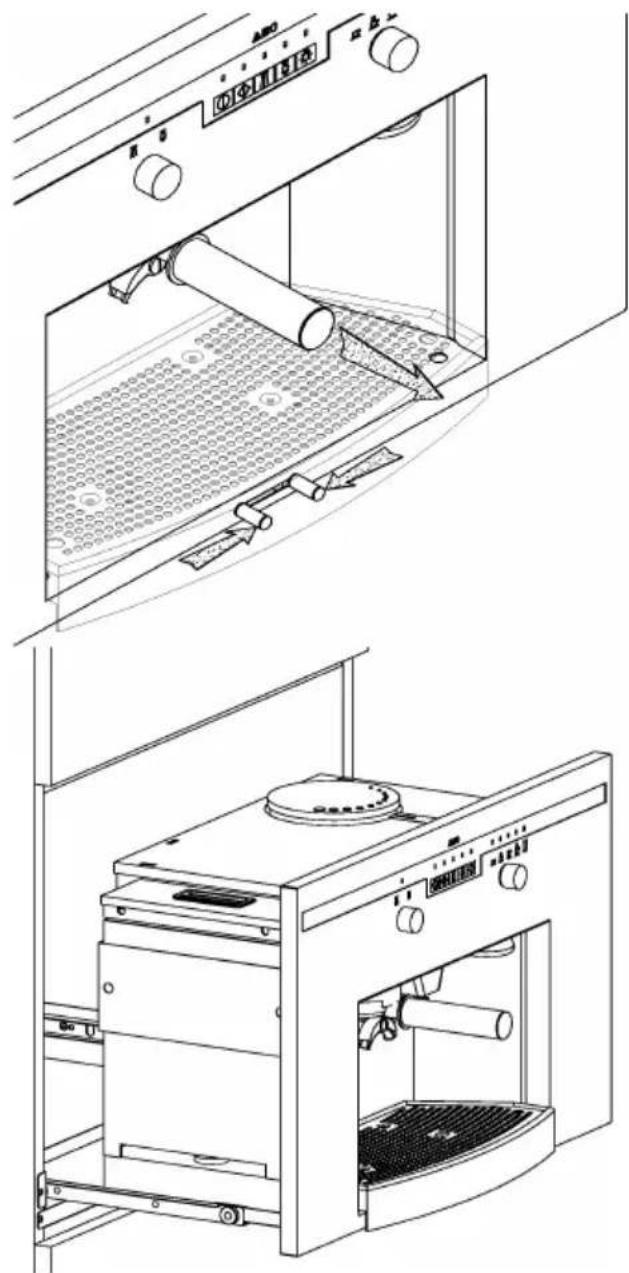AEG PE 8038M - FILLING UP THE WATER RESERVOIR - 1
