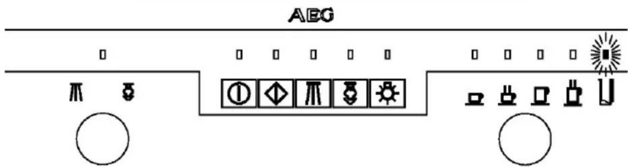AEG PE 8038M - Hardness of water: - 7