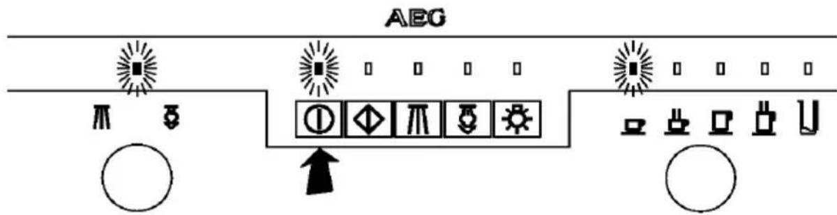 AEG PE 8038M - RESETTING STANDARD VALUES - 7