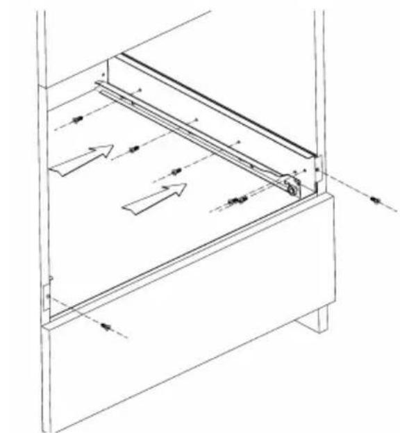 AEG PE 8038M - COMPONENTS FOR INSTALLING THE DRAWER - 5
