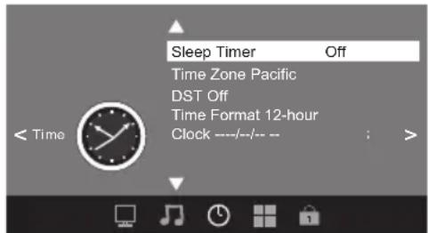 HAIER LE32F2220 - TIMER MENU - 1