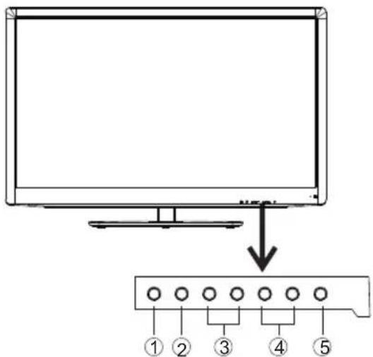 HAIER LE32F2220 - TECLADO - 1