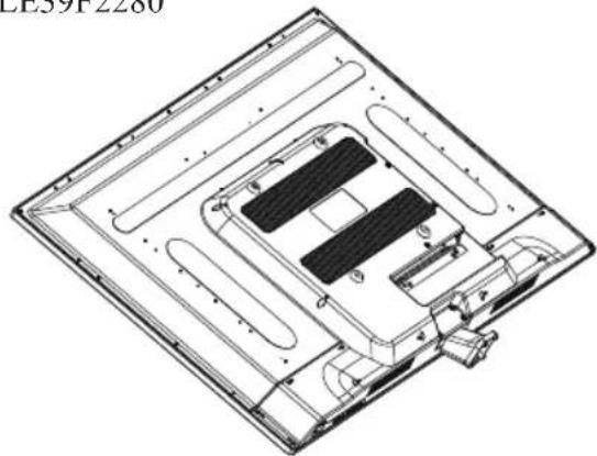 HAIER LE32F2220 - Base Stand Assembly Instruction - 2