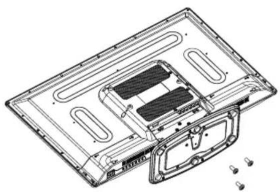 HAIER LE32F2220 - Instructions pour l'assemblage du support - 2
