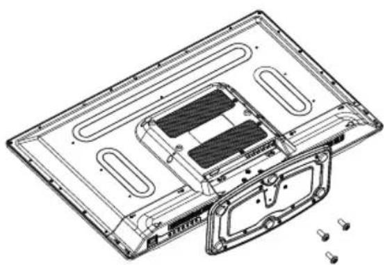 HAIER LE32F2220 - Instrucciones de ensamblaje del soporte de la base - 2