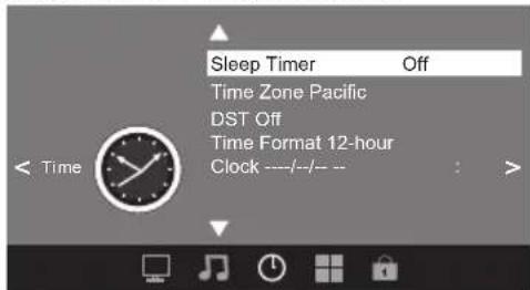 HAIER LE32F2220 - MENÚ DE HORA - 1