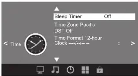 HAIER LE39F2280 - MENU TEMPS - 2