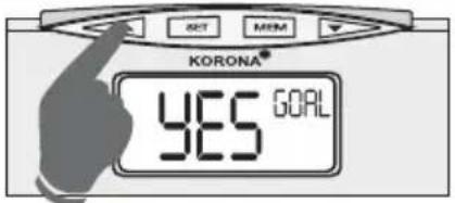 KORONA KFW 1303 - Ρύθμιση δεδομένων χρήστη - 6