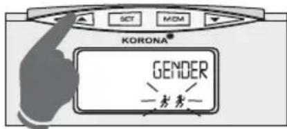 KORONA KFW 1303 - Impostazione dei dati personali - 6