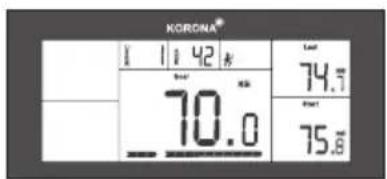 KORONA KFW 5028 - Wegen en meten van andere lichaamswaarden - 7
