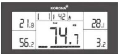 KORONA KFW 5028 - Ζύγιση και μέτρηση άλλων τιμών του σώματος - 6