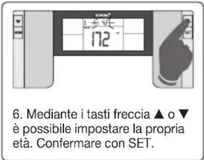 KORONA KFW 5028 - Impostazione dei dati personali - 6