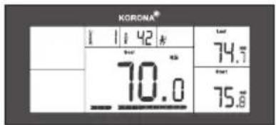 KORONA KFW 5028 - Ważenie i pomiar innych parametrów ciała - 7