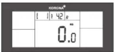 KORONA KFW 5028 - Pesatura e misurazione di altri valori - 3