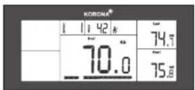 KORONA KFW 5028 - Ζύγιση και μέτρηση άλλων τιμών του σώματος - 7