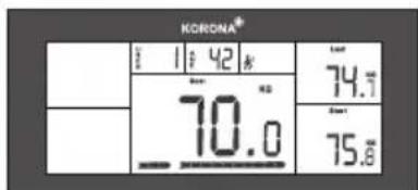 KORONA KFW 5028 - Weighing and measuring other body values - 7
